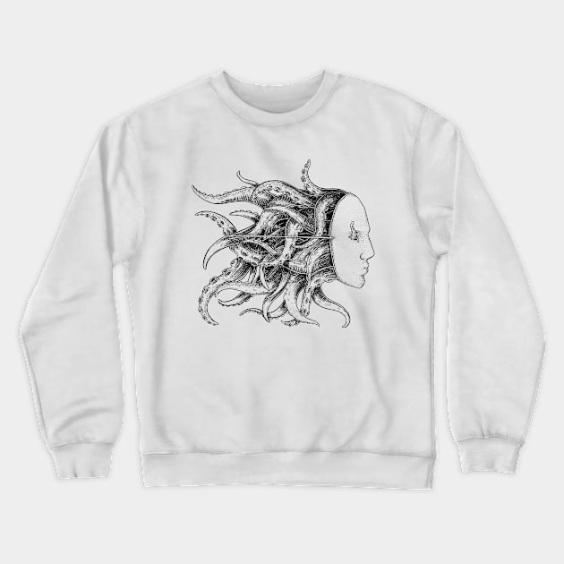 mask Crewneck Sweatshirt by rudoi